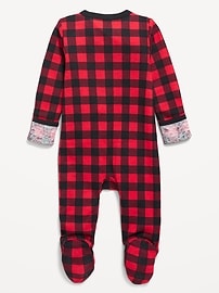 Image number 2 showing, 2-Way-Zip Sleep & Play Footed One-Piece for Baby