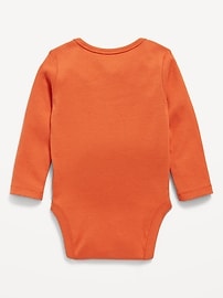 Image number 2 showing, Long-Sleeve Unisex Graphic Bodysuit for Baby
