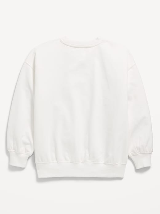 Image number 2 showing, Hello Kitty® Oversized Graphic Tunic Sweatshirt for Girls