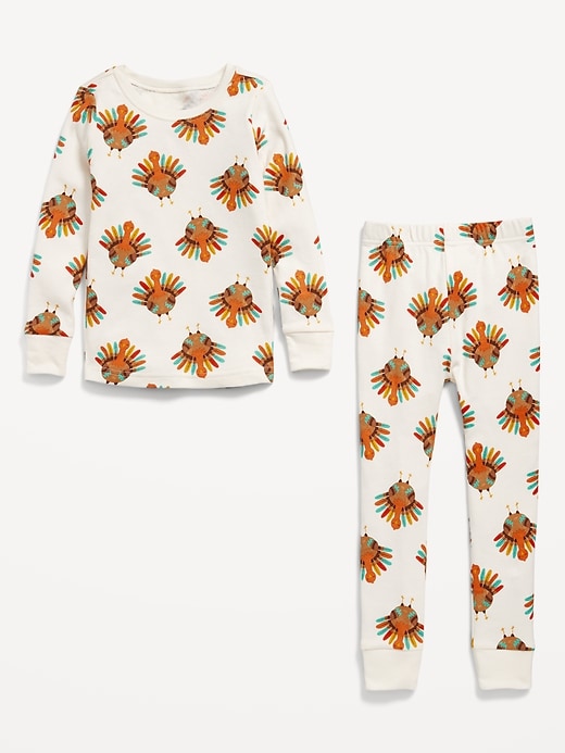 Image number 3 showing, Printed Snug-Fit Pajama Set for Toddler & Baby