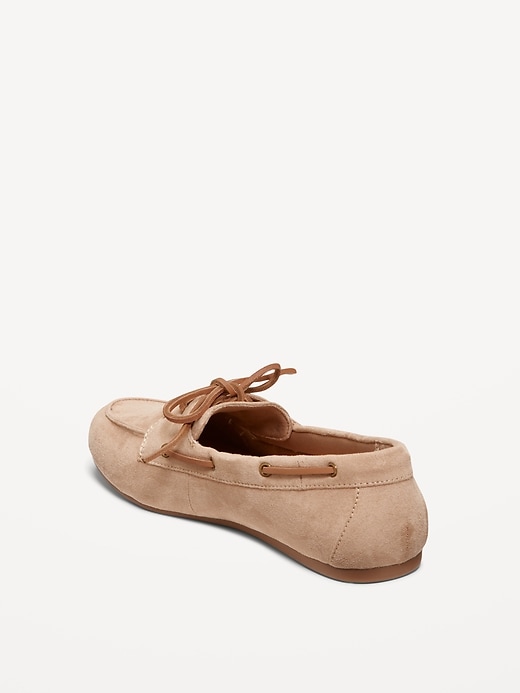 Image number 5 showing, Faux-Leather Boat Shoes for Women