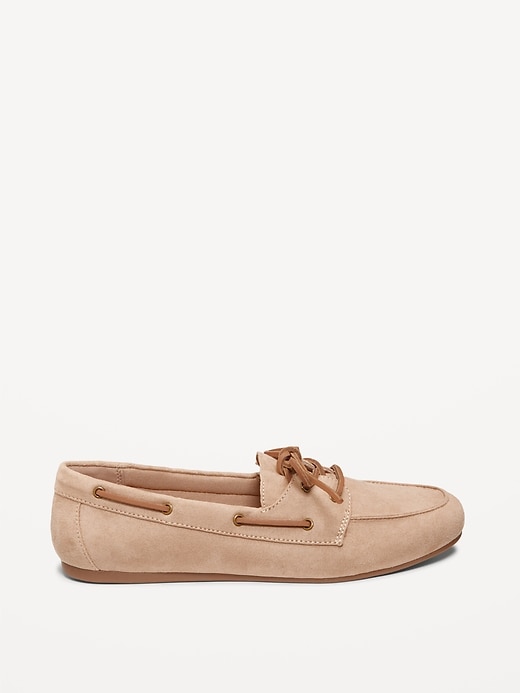 Image number 4 showing, Faux-Leather Boat Shoes for Women