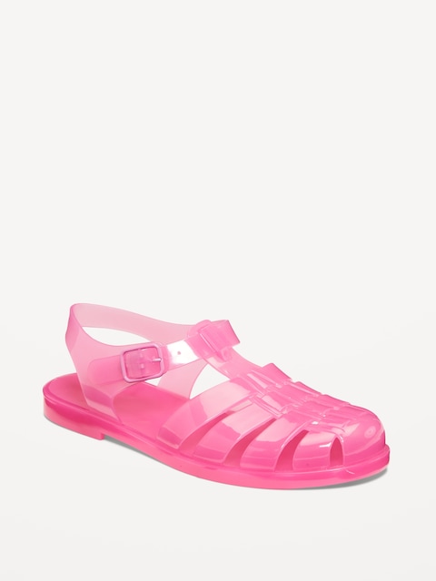 Jelly Fisherman Sandals for Women - Vivid Begonia