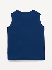 Image number 2 showing, Smiley World™ Graphic Muscle Tank for Boys