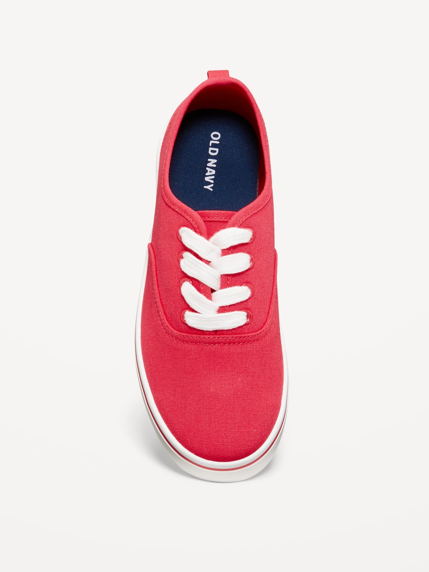 Canvas Lace-Up Sneakers for Girls