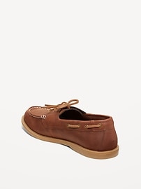 Image number 4 showing, Faux-Leather Boat Shoes for Men