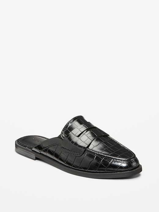 Image number 1 showing, Loafer Mule Shoes for Women