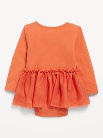 Image number 2 showing, Long-Sleeve Graphic Bodysuit Tutu Dress for Baby