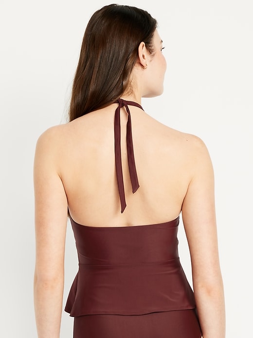 Image number 2 showing, Matte Tankini Swim Top