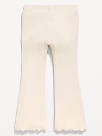 Image number 2 showing, Ribbed Flare-Leg Leggings for Toddler Girls