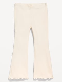 Ribbed Flare-Leg Leggings for Toddler Girls