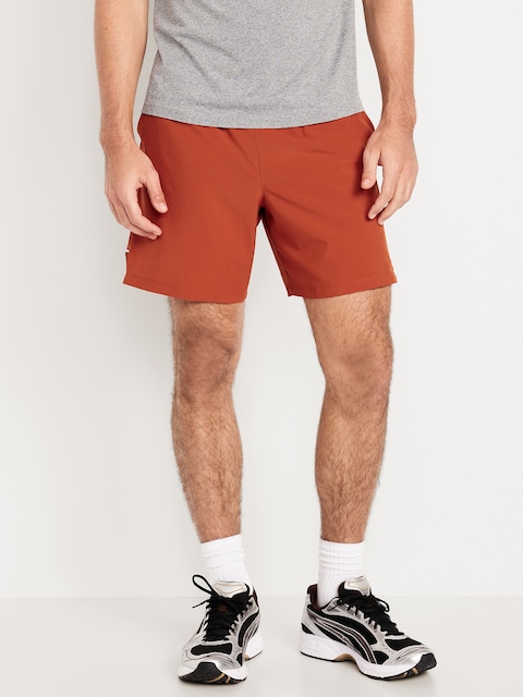 Performance Vent Run Shorts -- 7-inch inseam - Mesa Rock