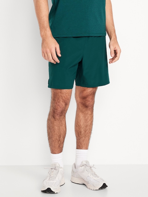 Performance Vent Run Shorts -- 7-inch inseam - Jet Stream