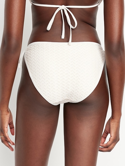 Image number 2 showing, Crochet String Bikini Swim Bottoms