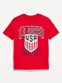U.S. Soccer® Gender-Neutral Graphic T-Shirt for Kids