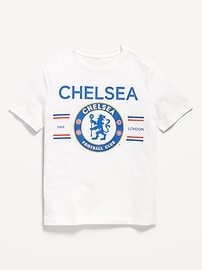 Image number 1 showing, Chelsea Football Club® Gender-Neutral Graphic T-Shirt for Kids