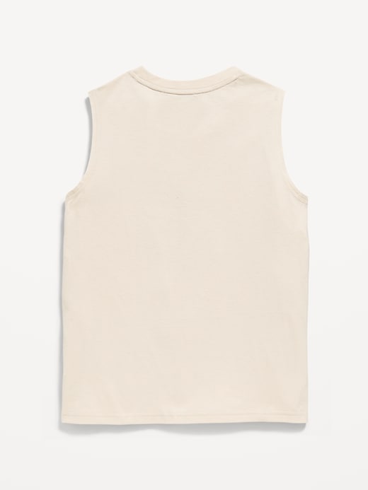 Image number 2 showing, Smiley World™ Muscle Tank Top for Boys