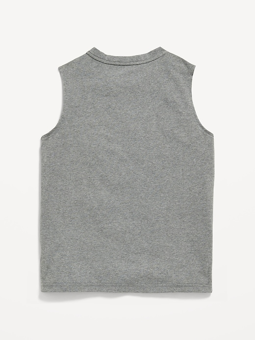 Image number 2 showing, Smiley World™ Muscle Tank Top for Boys