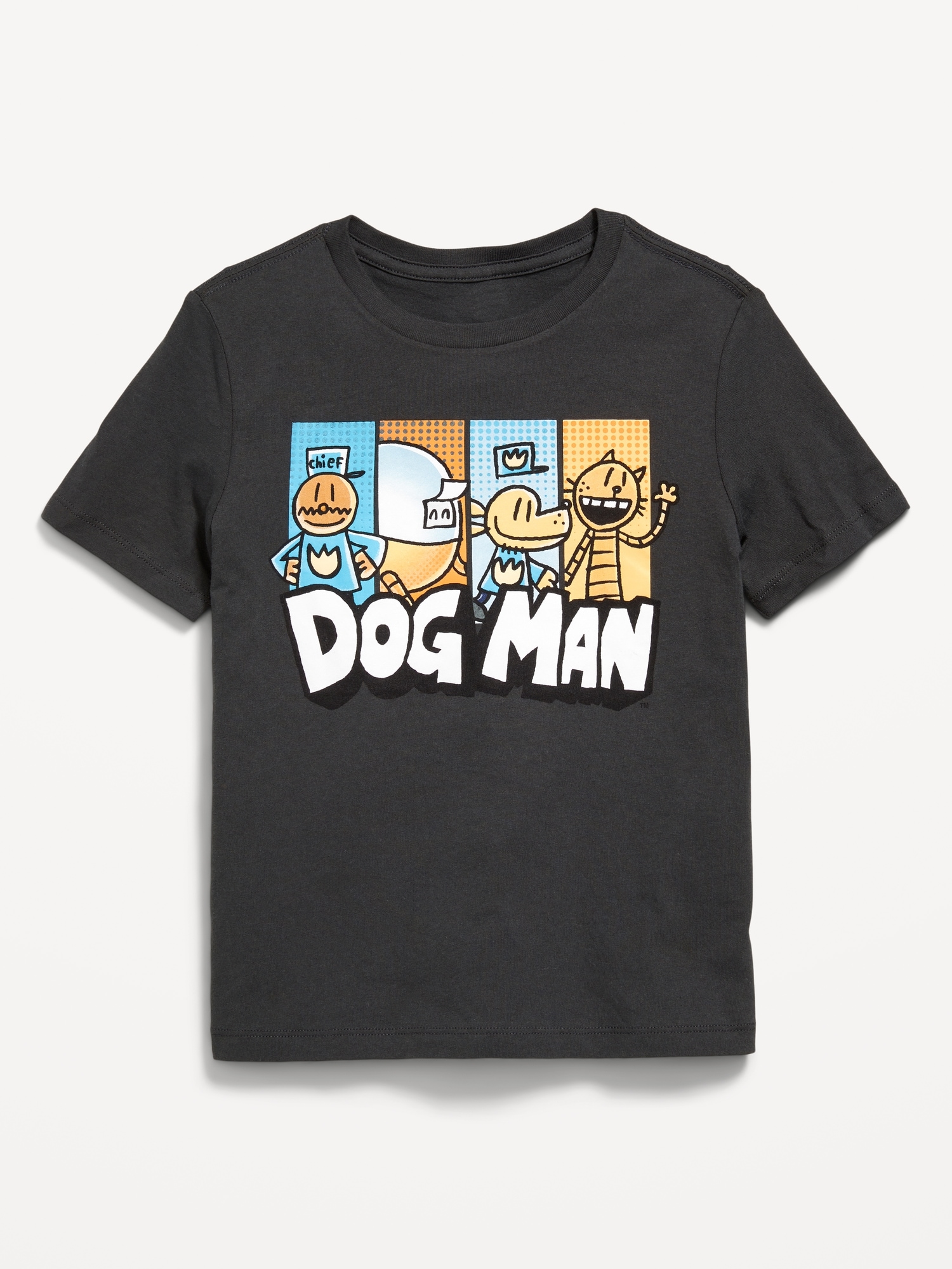 Dog Man™ Gender-Neutral Graphic T-Shirt for Kids