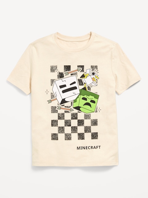Minecraft™ Gender-Neutral Graphic T-Shirt for Kids - Wish Bone