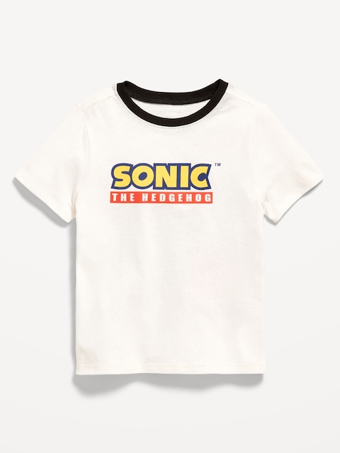 Sonic The Hedgehog™ Unisex Graphic T-Shirt for Toddler - Sea Salt