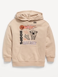 Image number 2 showing, Favorite Fleece Oversized Graphic Fleece Pullover Hoodie for Boys