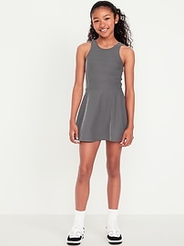 Image number 1 showing, PowerSoft Sleeveless Ribbed Athletic Dress for Girls