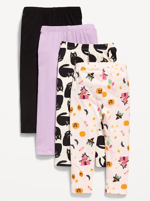 Image number 2 showing, Leggings 4-Pack for Toddler Girls