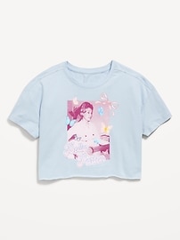 Image number 2 showing, Dolly Parton™ Oversized Cropped Graphic T-Shirt for Girls