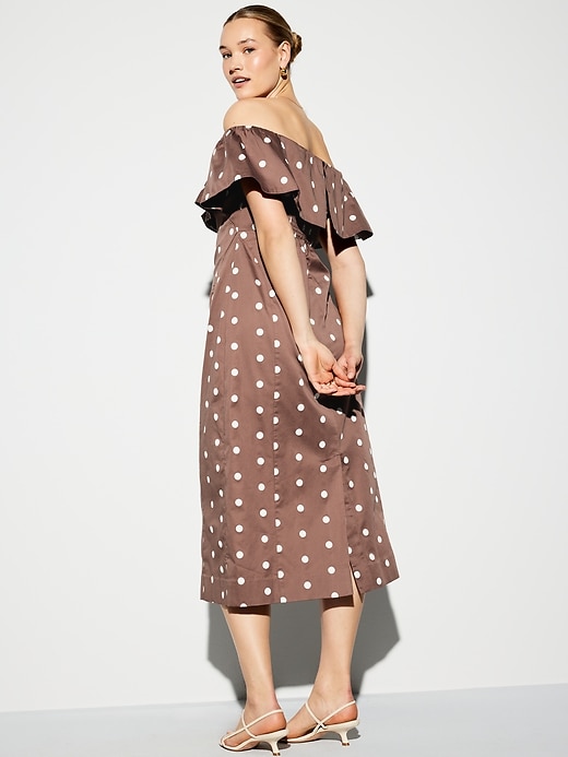 Image number 8 showing, The Occasion by Old Navy Ruffle Midi Dress