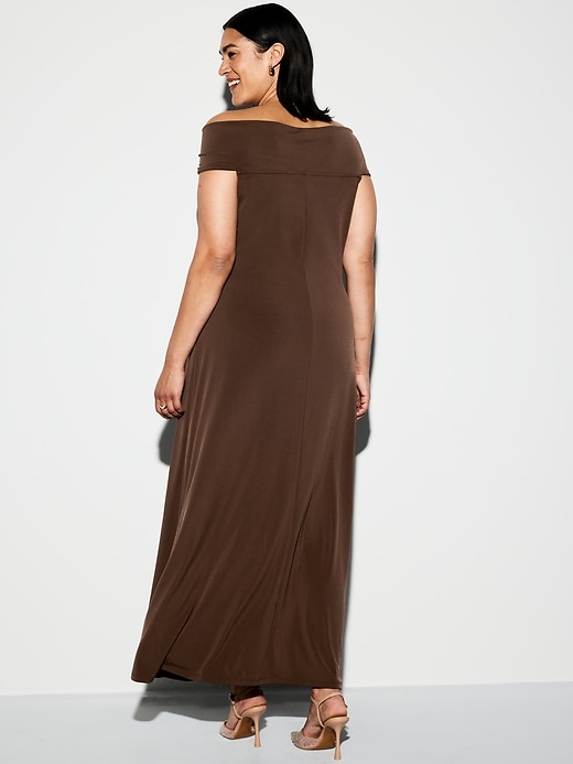Image number 10 showing, The Occasion by Old Navy Off-Shoulder Maxi Dress