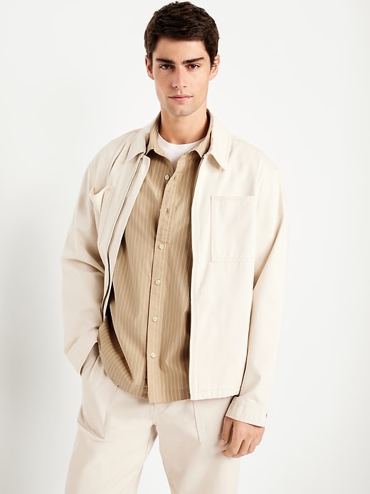 Image number 3 showing, Oversized Poplin Shirt