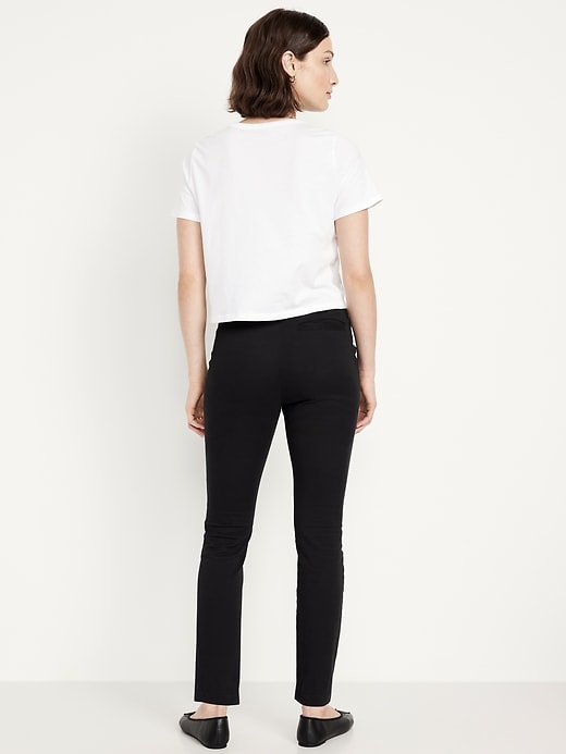 Image number 3 showing, High-Waisted Uniform Skinny Pants
