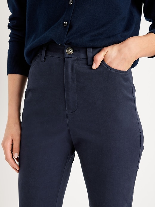 Image number 4 showing, High-Waisted Uniform Boot-Cut Pants