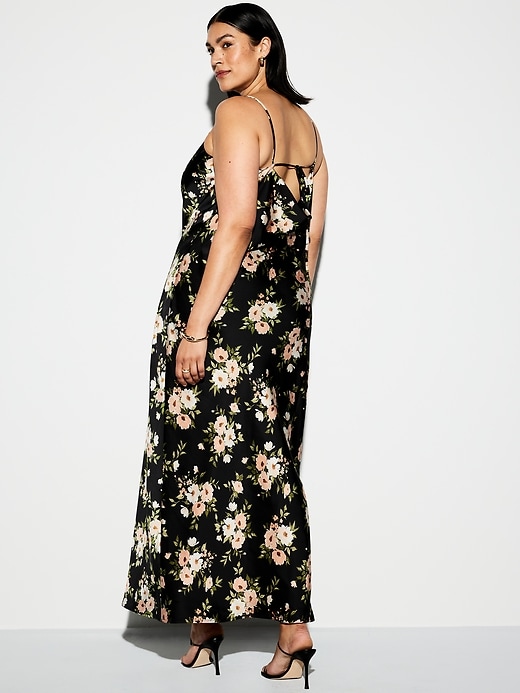 Image number 10 showing, The Occasion by Old Navy Satin Cowl Maxi Dress