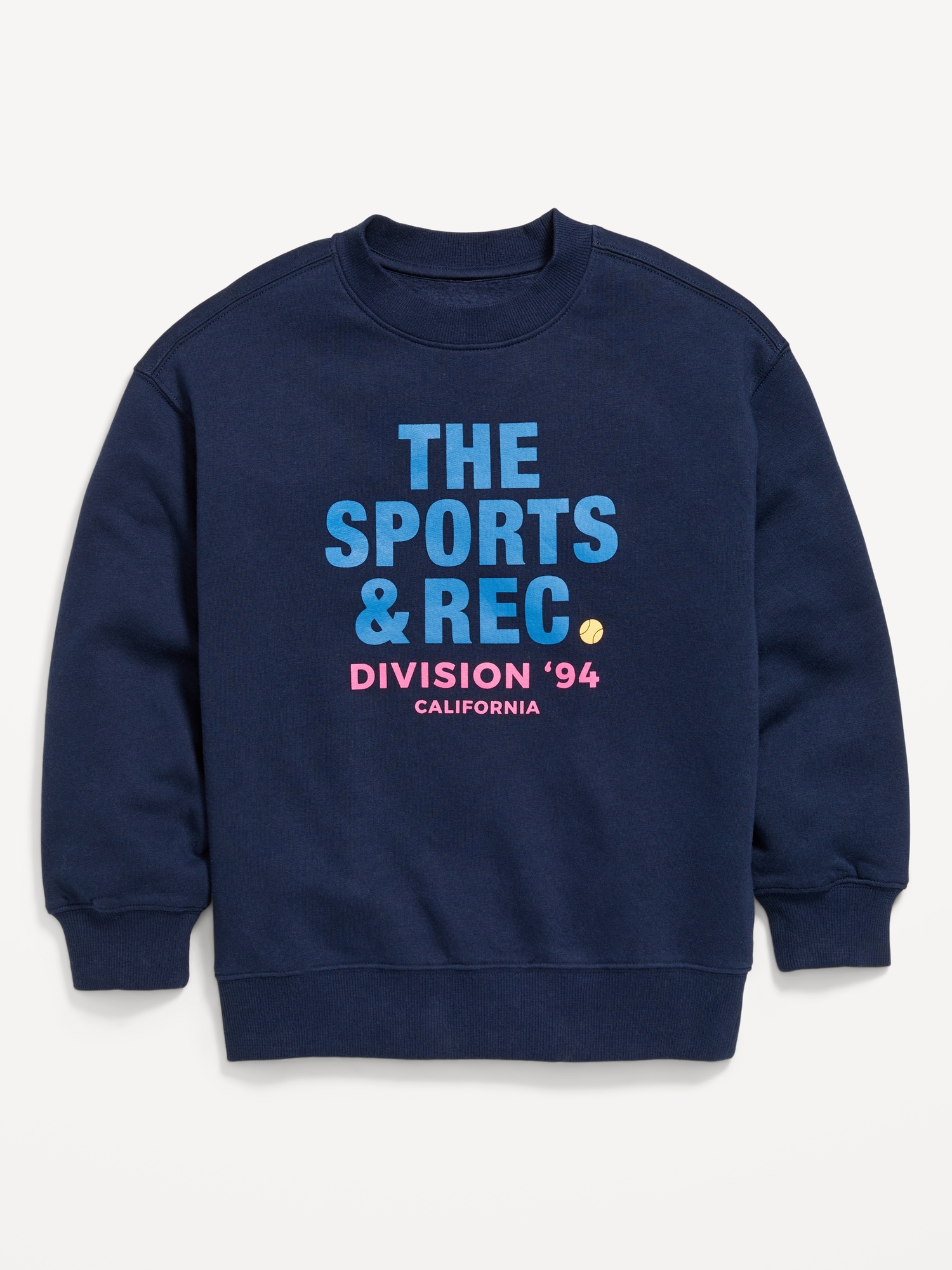 Favorite Fleece Oversized Graphic Fleece Sweatshirt for Boys