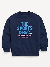 Image number 2 showing, Favorite Fleece Oversized Graphic Fleece Sweatshirt for Boys
