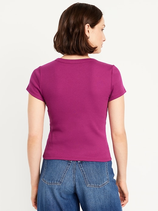 Image number 2 showing, Snug Crop T-Shirt