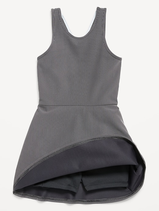 Image number 7 showing, PowerSoft Sleeveless Ribbed Athletic Dress for Girls