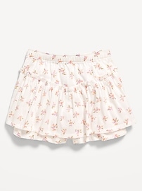 Image number 1 showing, Printed High-Waisted Skort for Toddler Girls
