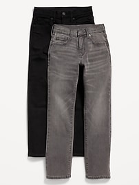 Image number 1 showing, Straight-Leg Built-In Flex Jeans 2-Pack for Boys