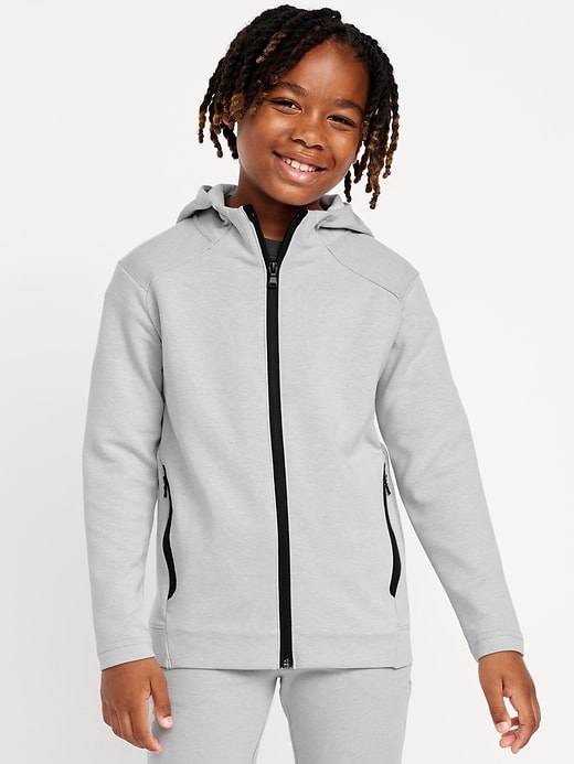 Image number 1 showing, Dynamic Fleece Zip-Front Hoodie for Boys