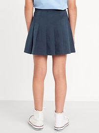 Image number 2 showing, School Uniform Ponte-Knit Pleated Skort for Girls