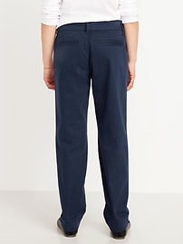 Image number 2 showing, School Uniform Straight Leg Pants for Girls
