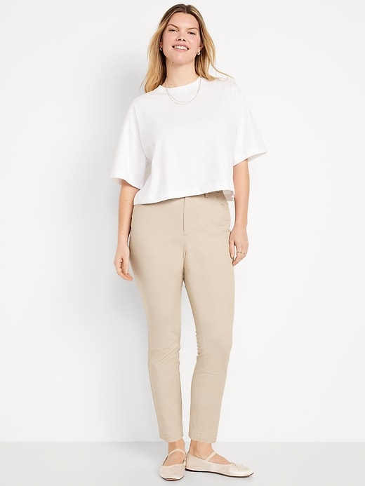 Image number 6 showing, High-Waisted Uniform Skinny Pants