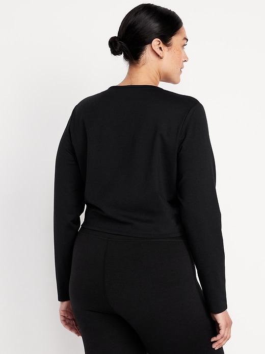 Image number 8 showing, CloudComfy Cropped Cardigan