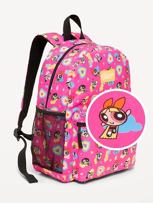 Image number 1 showing, The Powerpuff Girls™ Canvas Backpack for Girls