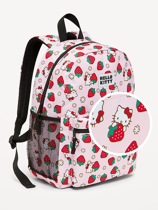 Image number 1 showing, Hello Kitty® Canvas Backpack for Girls