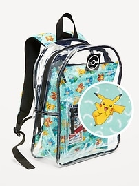 Image number 1 showing, Pokémon™ Clear Backpack for Kids