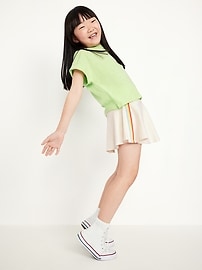 Image number 3 showing, High-Waisted Skort for Girls